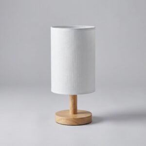 Lampa stołowa w stylu skandynawskim – Nordelle – Biały