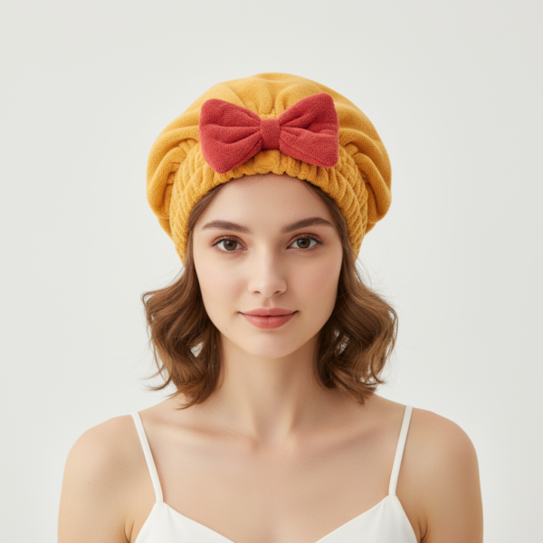 Ultrasoft ręcznik z mikrofibry - SoftWrap – Żółty
