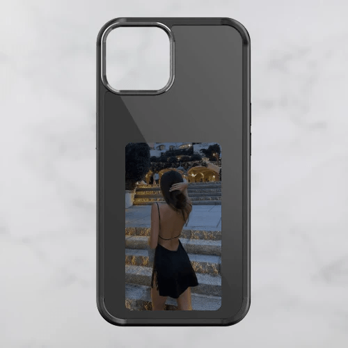 Interaktywna foto etui na iPhone - PixelShell – Czarny