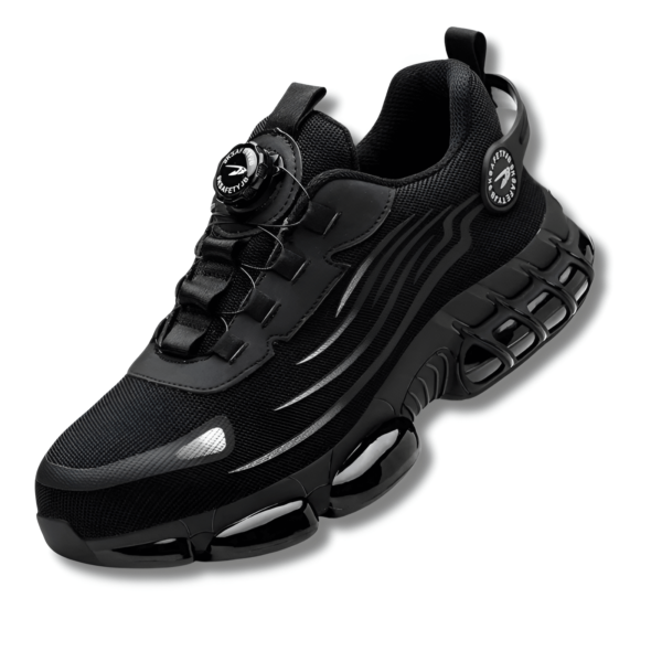 Męskie ortopedyczne buty ochronne - Orion – Czarny