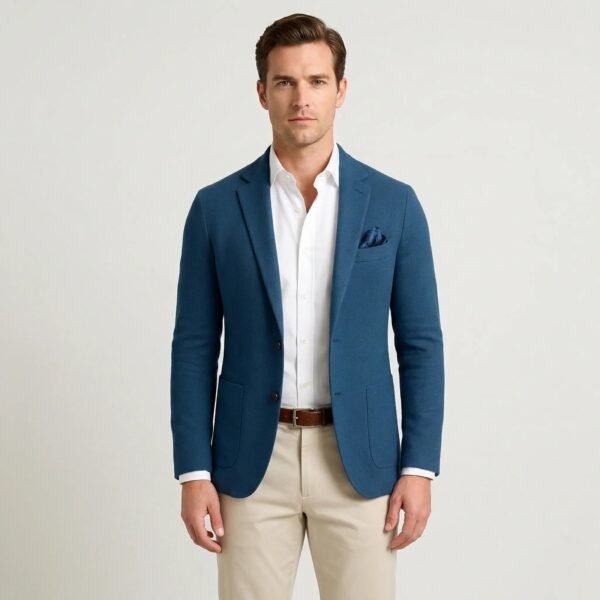 Lekki casualowy blezer - Lionel – Niebieski