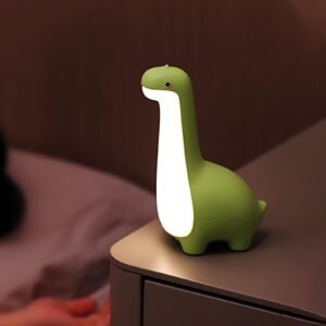 Lampka nocna LED Dinosaurus na spokojne noce - RexGlow – Zielony
